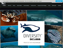 Tablet Screenshot of diversityscuba.com